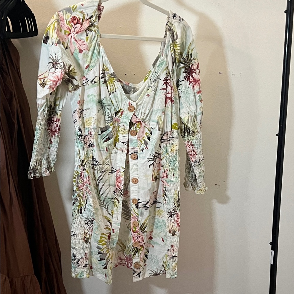 ASOS Multicolor Floral Dress size 14